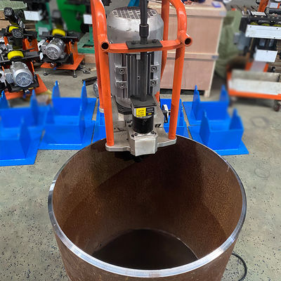 Steel Plate Portable Beveling Machine Adjustable Angle Flat Milling Machine