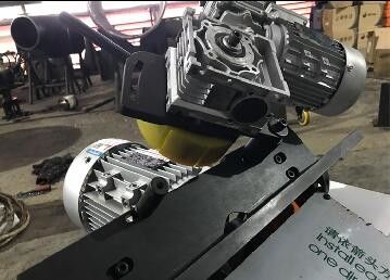 Low Noise Portable Plate Edge Milling Machine Smooth Cutting Simple Operation