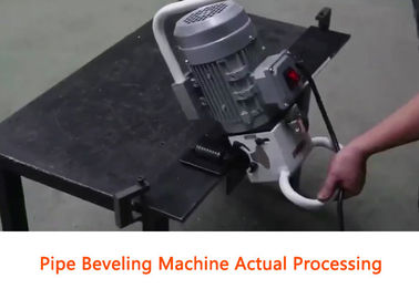 Carbon Steel Portable Plate Beveling Machine Electric Hand Held Plate Beveler