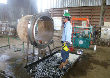 5.5 KW Hydraulic Pipe Cutting And Beveling Machine , Pipe Cutter And Beveler