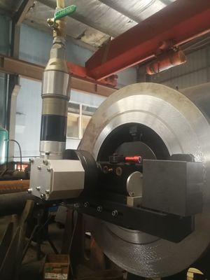 Servo Motor Seal Groove 610mm Portable Flange Facing Machine