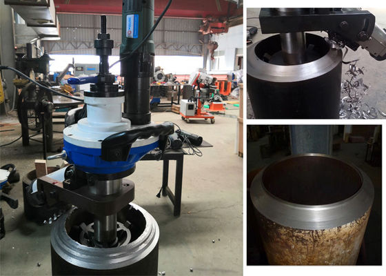 240mm Electric Pipe Beveling Machine 16r/Min Auto Feed