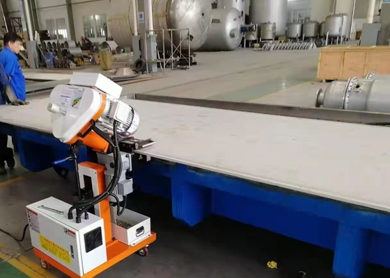 6MM Thickness Portable Milling Plate Beveling Machine 380V