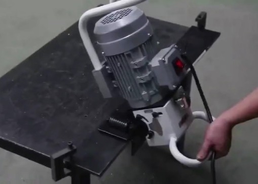Q235 Manual Steel Pipe Cutting And Beveling Machine 1100W