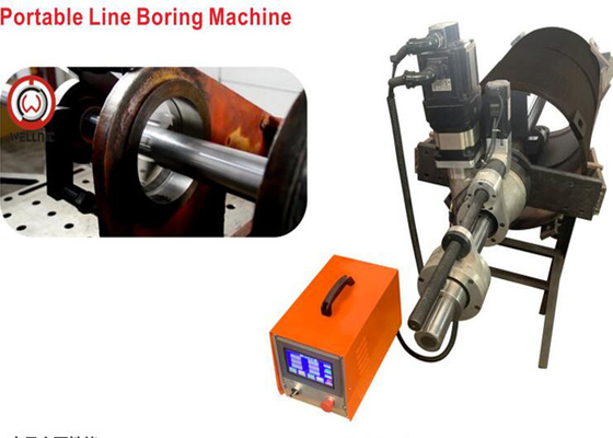 ก่อสร้างเครื่องเจาะสายแบบพกพา CNC 118r / นาทีสำหรับการซ่อมแซมรถขุด